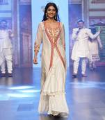 Ivory Garden Of Silk Kurti Set