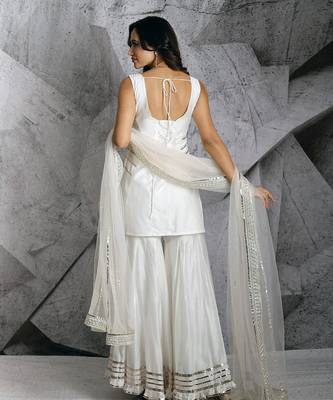 Ivory   Gota Sharara Set 3