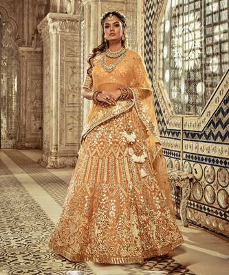 Mustard Genda Lehenga Set Set 1