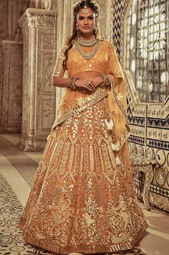 Mustard Genda Lehenga Set Set