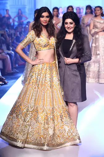 Mustard Genda Lehenga Set Set