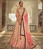 Powder Pink Begum Lehenga Set