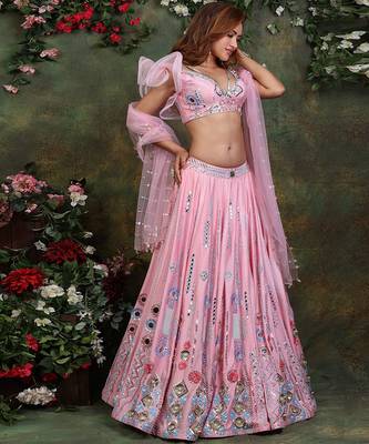 Pink Candy Lehenga Set 2