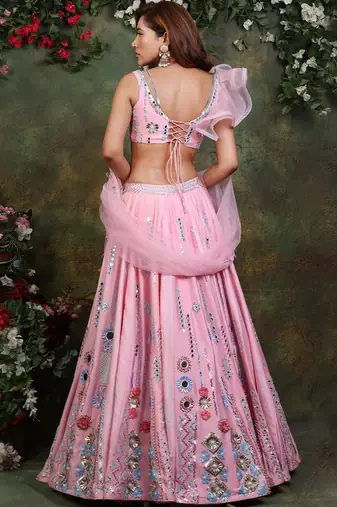 Pink Candy Lehenga Set