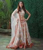 Ivory Rajeen Lehenga Set