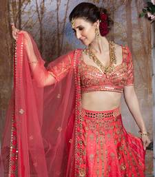 Amaranth Arfaan Lehenga Set