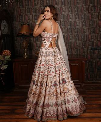 Ivory Paradise Lehenga Set 3