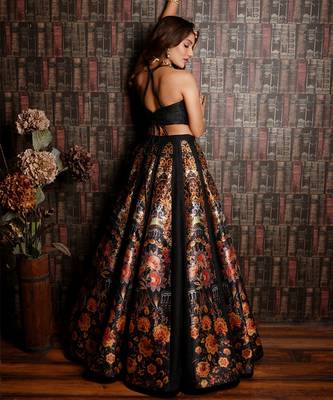 Black Paradise lehenga Set 3