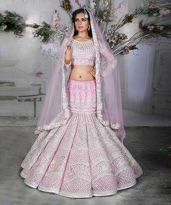 Lilac Rosado Lehenga Set 1
