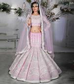 Lilac Rosado Lehenga Set