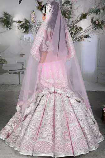 Lilac Rosado Lehenga Set