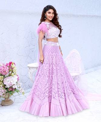 Lilac Rubesco Lehenga Set 1
