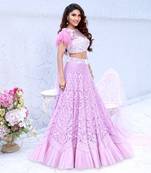 Lilac Rubesco Lehenga Set