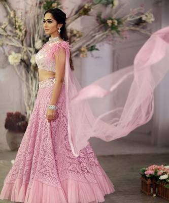 Lilac Rubesco Lehenga Set 3