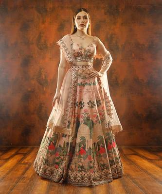 Pink Regal Paradise Lehenga Set 1