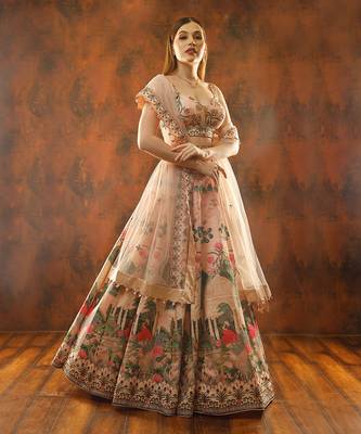 Pink Regal Paradise Lehenga Set 2