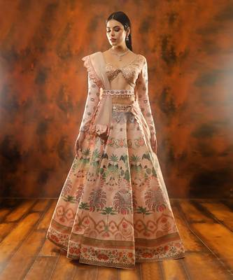 Pink Paradise Lehenga Set 2