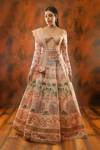 Pink Paradise Lehenga Set