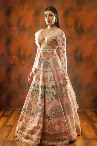 Pink Paradise Lehenga Set