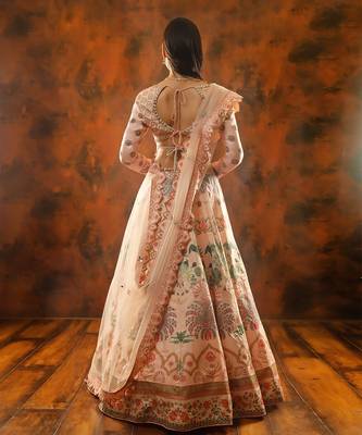 Pink Paradise Lehenga Set 4