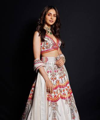 Ivory Garden Of Silk Lehenga Set 2