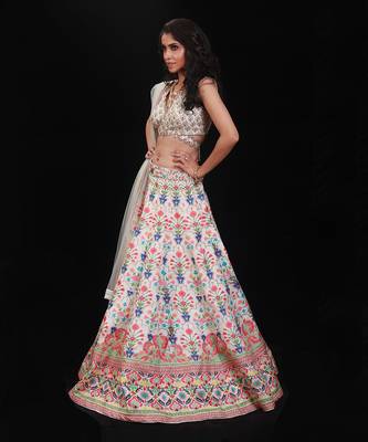 Ivory Shehnaz Lehenga Set 2