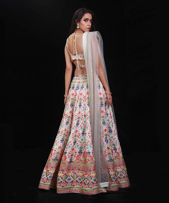 Ivory Shehnaz Lehenga Set 3