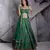 Green Paradise Lehenga Set