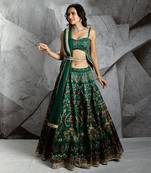 Emerald Paradise Lehenga Set