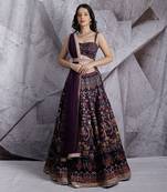 Purple Paradise Lehenga Set