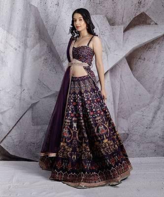 Purple Paradise Lehenga Set 2