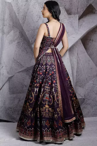 Purple Paradise Lehenga Set