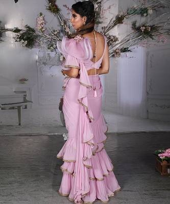 Lilac Zahri Saree 2