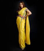 Yellow Phoolon Ki Haldi Saree
