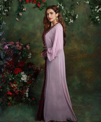 Purple Plazzo Jacket Set 2