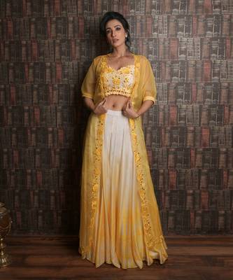 Yellow Plazzo Jacket 1