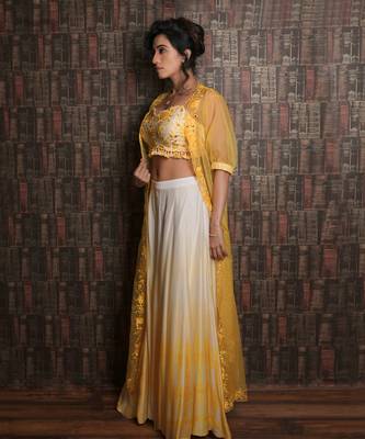 Yellow Plazzo Jacket 2