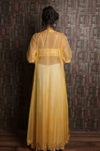 Yellow Plazzo Jacket