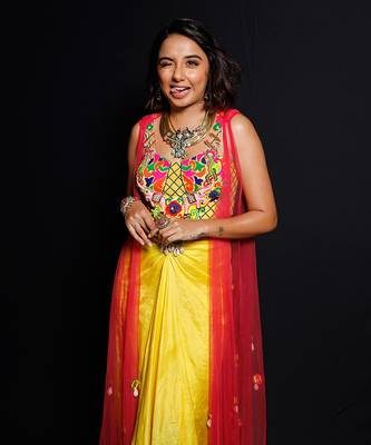 Yellow Phoolon Ki Haldi Skirt Set 2