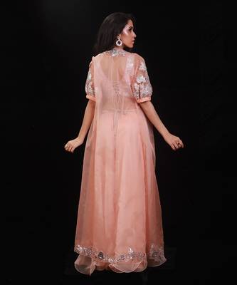 Peach Jacket Set 3