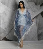 Blue Lace Kaftan