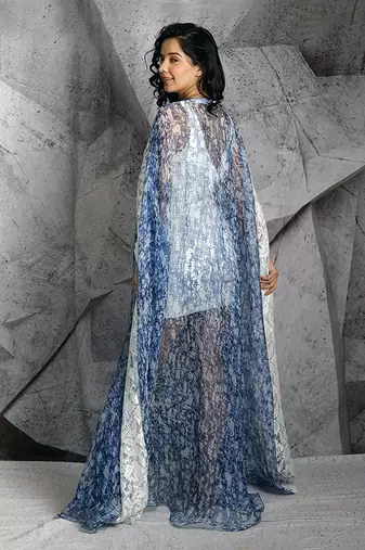 Blue Lace Jacket And Dress