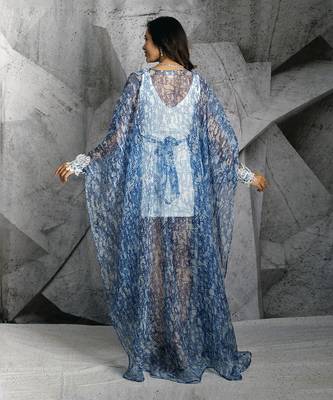 Blue Jacket Kaftan 3