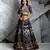 Purple Floral Paradise Lehenga Set