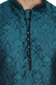 JACQUARD PRINTED STITCHED KURTA & PYJAMA