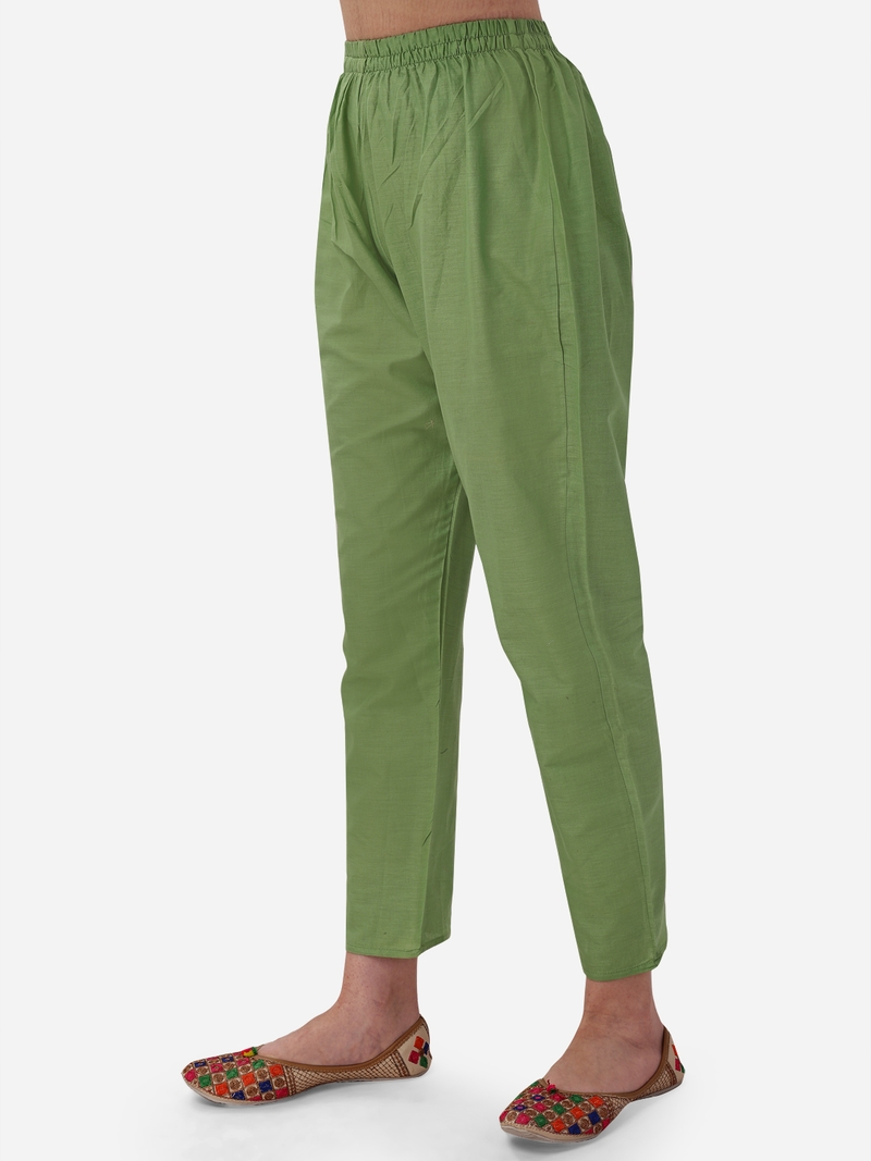 Seamore Chanderi Cream Mirror Work For Women Stitched Kurta Set