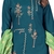 Seamore Rayon Slub Indigo Embroidery For Women Stitched Kurta Set