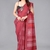 Multicolor printed cotton saree with blouse
