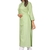 Seamore Rayon Pista Embroidery For Women Stitched Kurta Set