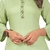 Seamore Rayon Pista Embroidery For Women Stitched Kurta Set